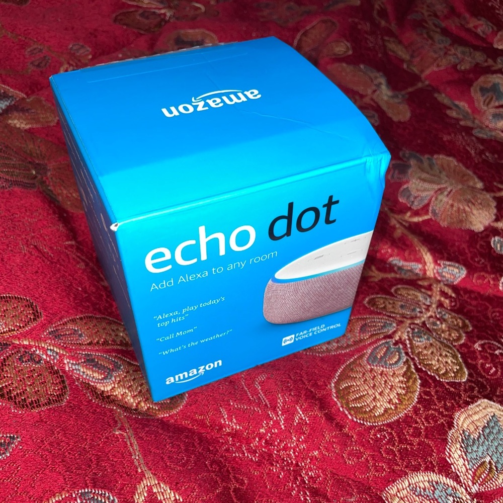 Eco dot speaker (Alexa)